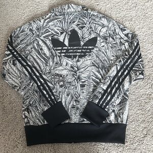 Adidas Black and Gray Women’s Jacket